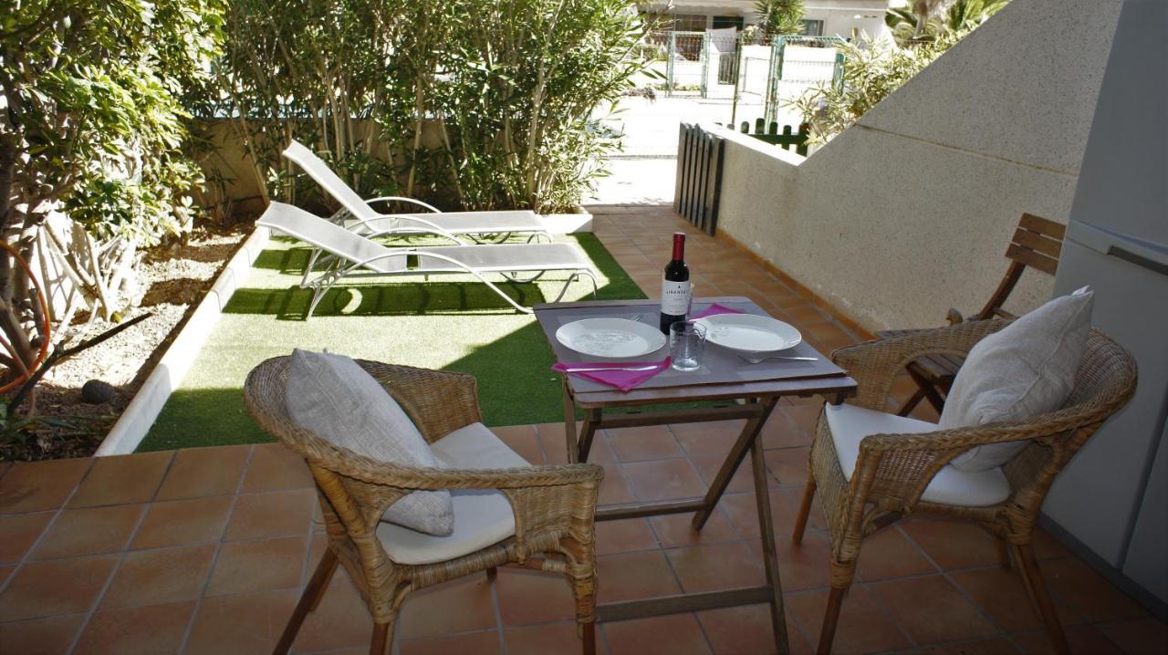 Апартаменти Apartamento Con Jardin Y Piscina En El Balancon Ель-Медано Екстер'єр фото